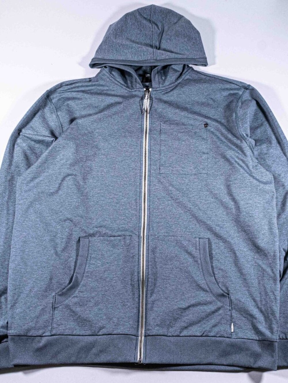 Vuori Coronado Zip Hoodie Sweatshirt V243 Mens XXL Gray Full Zip Jacket